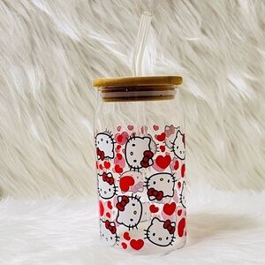 Hello Kitty Glass Tumbler